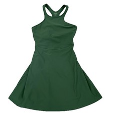 OLD NAVY Active Powersoft Go-Dry Dress Athletic Green Small Cami Shelf Bra