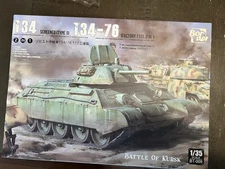 Border Model BT-009 T-34/76 Screened Type 1 1/35 Limited Edition Wooden Box
