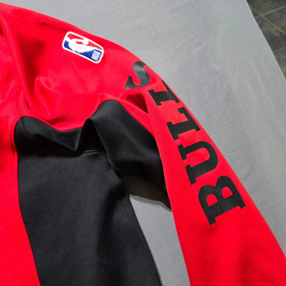 Nike Мужская красный Chicago Bulls 2023/24 подлинный Showtime молнии толстовка с капюшоном XL новый $140 - Изображение 3 из 4