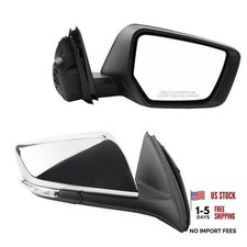 Right Mirror Compatible with Chevy Impala 2014-2020 Manual Passenger Side