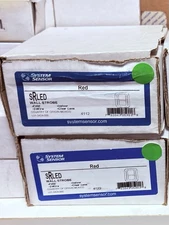 System Sensor #SRLED, Strobe Only, 12/24 VDC, LED, Red, Wall Mount