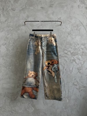 Jeans Acne Studios Bear Unisex loose 1981 26ss