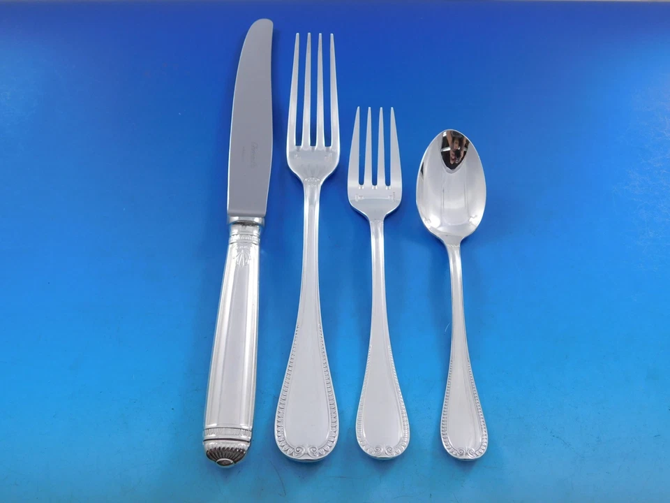 America от Christofle посеребренные столовые приборы сервиз для 12 комплект 61 шт. ужин - Изображение 3 из 4