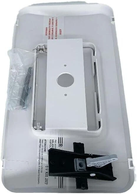 Kit nuova placca bianca Ricambio Originale Stir Blitz per cassetta scarico WC - Immagine 4 di 4