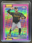 2026 Topps Chrome LogoFractor Paul Skenes Pink Refractor #/250 Pirates