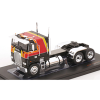 Freightliner Fla 1993 Black/Orange 1:43 Ixo Model Camion -D- Neues Modell