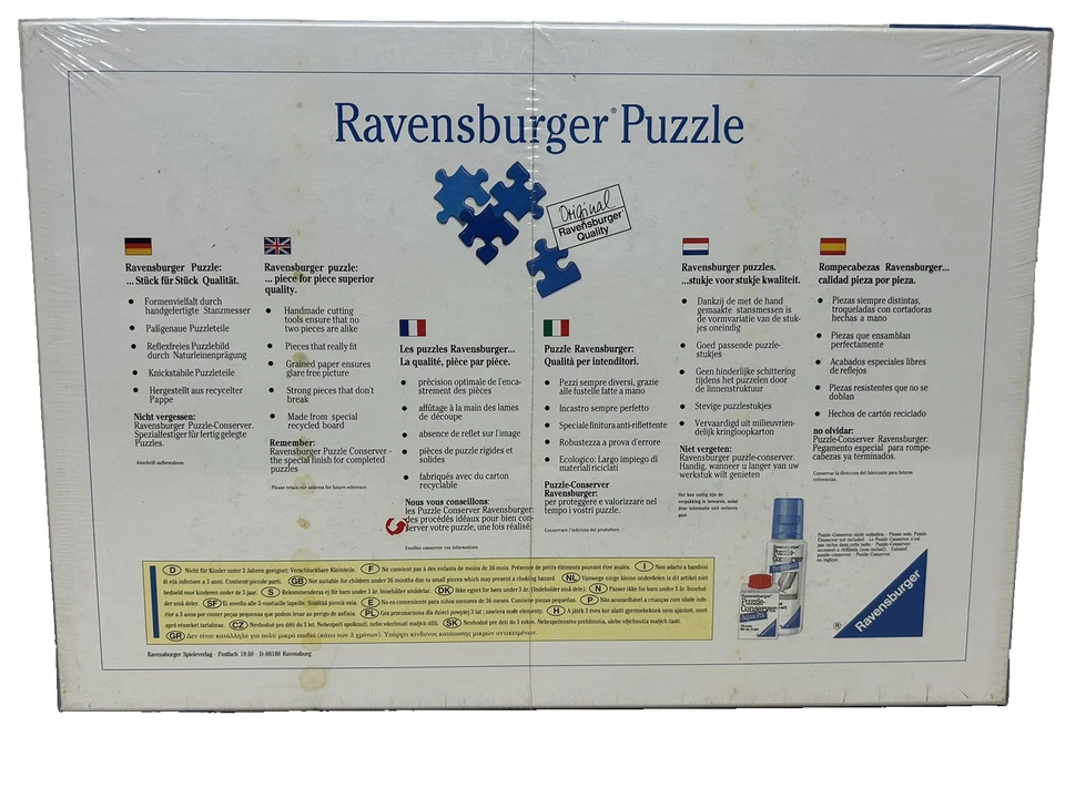 PUZZLE RAVENSBURGER 5000 pezzi " MAPPAMONDO ILLUSTRATO" - Immagine 3 di 4