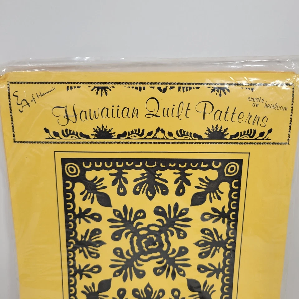 EA Elizabeth Akana Hawaiian Quilt Pattern Calla Lily King Queen Double Pillow - Image 2 of 4