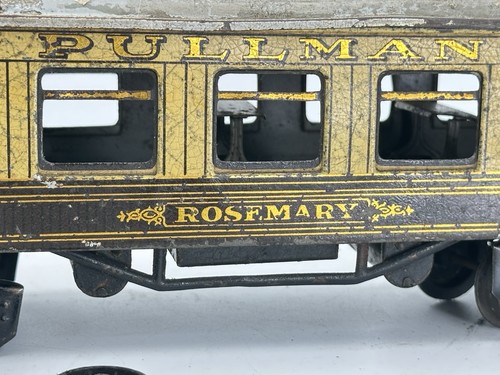 BING O Gauge PULLMAN SALOON CAR ROSEMARY With Interior Circa 1922 Spur 0 - Picture 3 of 16