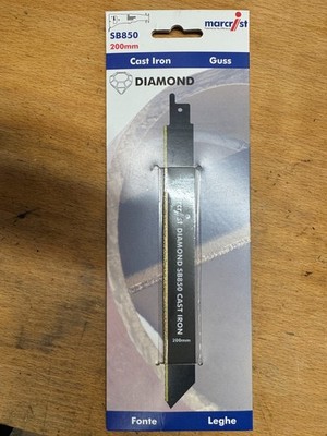 Marcrist Säbelsägeblatt Diamond SB850, bestens für Gusseisen