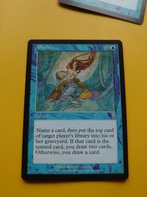 Predict. Instant. Odyssey Magic the Gathering Card. - Image 2 of 4