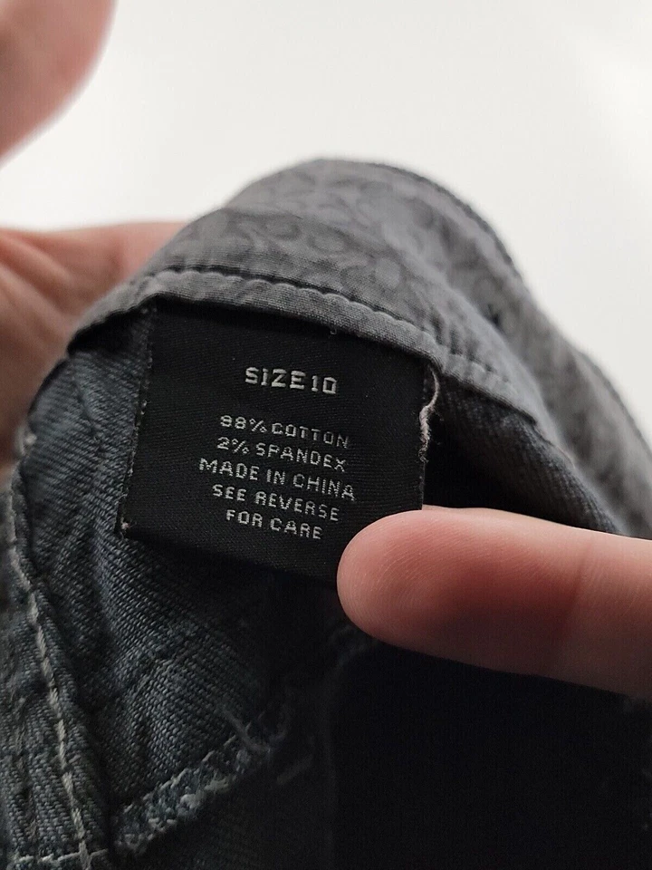 Madison Jeanswear Jeans Womens Adult Size 10 Blue Denim Straight Slim - Image 4 of 4