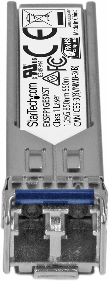 StarTech EX-SFP-1GE-LX Compatible SFP Transceiver – 1 GbE Fiber, Up to 10 km - Image 2 of 4