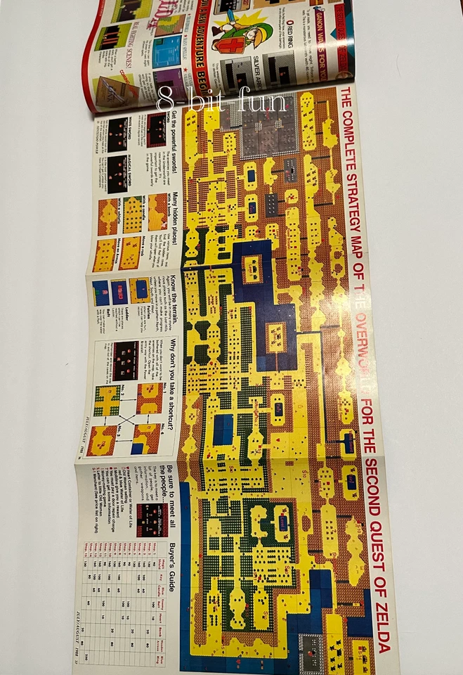 Nintendo Power #1 First Issue July/August 1988 Complete w/ Poster & All Inserts Foto 3 de 4