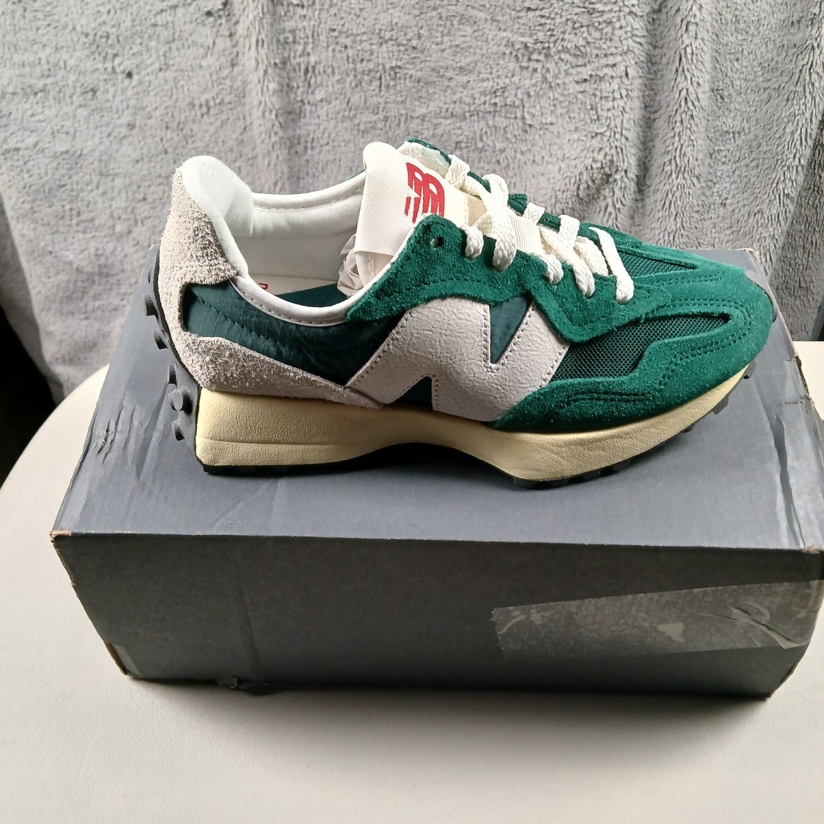 New Balance 327 RG U327WRG Width D GREEN Lifestyle Shoes Men