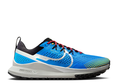 Nike Pegasus Trail 4 Mens 9 DJ6158-401 Light‎ Photo Blue Running Hiking Shoes Nike React Pegasus Trail 4 Light Photo Blue Silver for Sale  main image 3