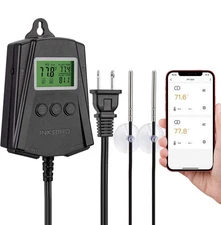 Inkbird Wifi IPT-2CH Temp Controller Heating Mat Seedling Thermostat -Dual Relay