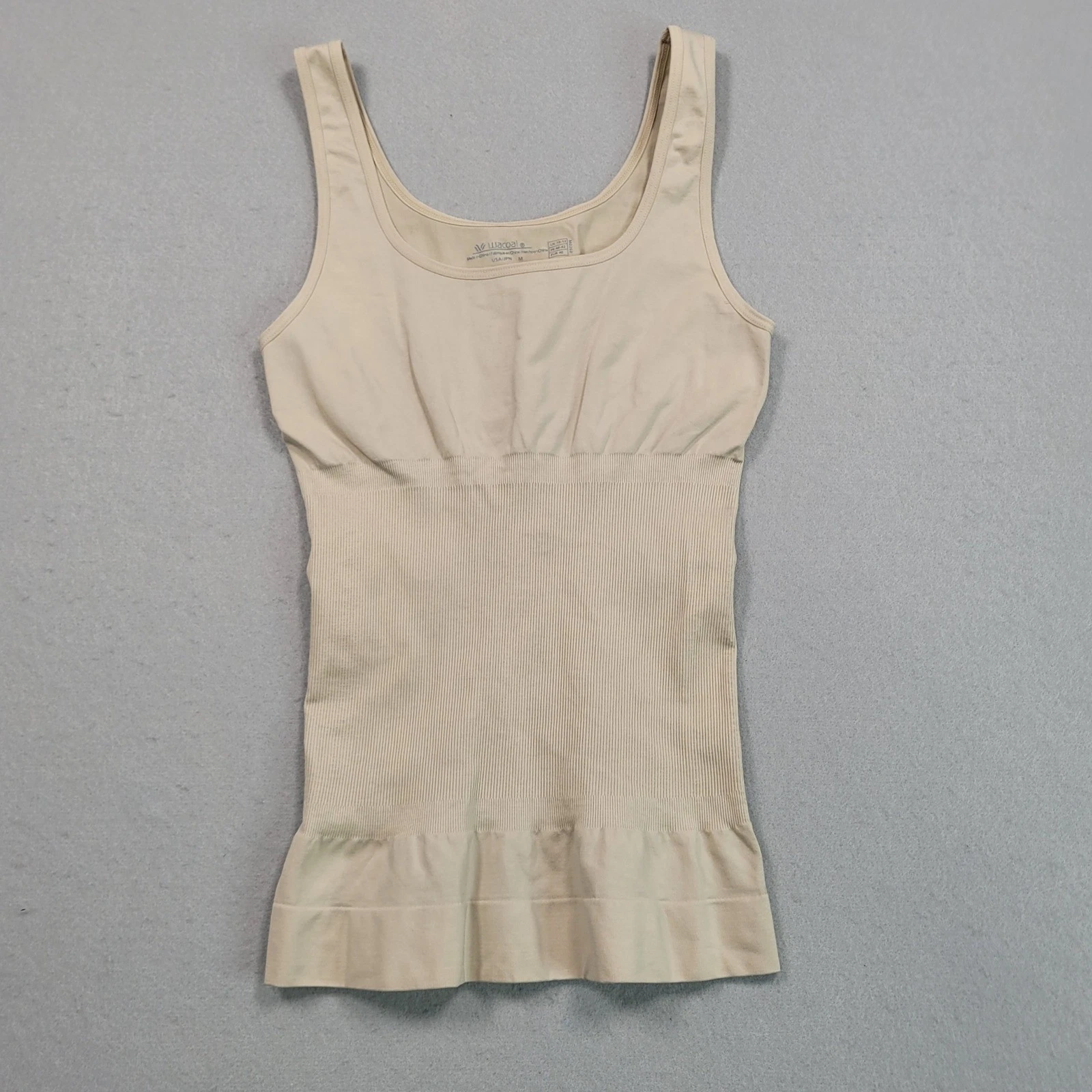 Wacoal Womens Beyond Naked Shapewear Tank Top Camisole Beige Medium 802260 image 1