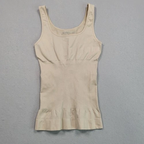 Wacoal Womens Beyond Naked Shapewear Tank Top Camisole Beige Medium 802260 video thumbnail
