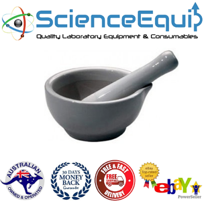 Porcelain Mortar and Pestle - 100mm, Chemistry Laboratory, Healthcare ...