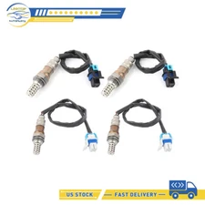 For 2007 Cadillac CTS 6.0L O2 02 Oxygen Sensor Heated 4pcs Upstream Under