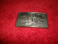 International Harvester Axial Flow combine belt buckle    Lewis buckle co