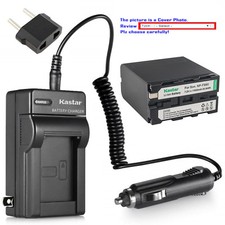 Kastar Battery AC Charger for Sony NP-F990 CCD-TRV97 CCD-TRV98 CCD-TRV99