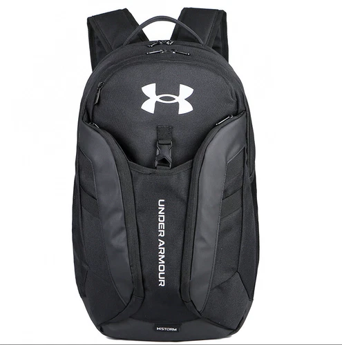 Under Armour Mens Hustle Backpack School Sports Kit UK - Picture 2 of 24