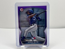 2023 Bowman Paper Base Purple #BP-79 Manuel Beltre /250