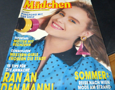 Mädchen Nr. 24/1986 Chris Norman/Thomas Ohrner/Rob Lowe/Wham/Cats