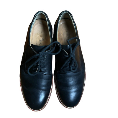 Mens 8 Samuel Hubbard Get-Up Lace-Up Black Leather Shoes Oxford Vibram Soles Samuel Hubbard Mens Founder Oxford Shoes Leather Black  main image 3