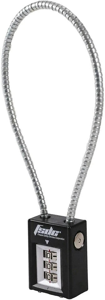 FSDC Firearm Safety California Approved 14-inch Combination Cable Gun Lock - Image 2 of 4