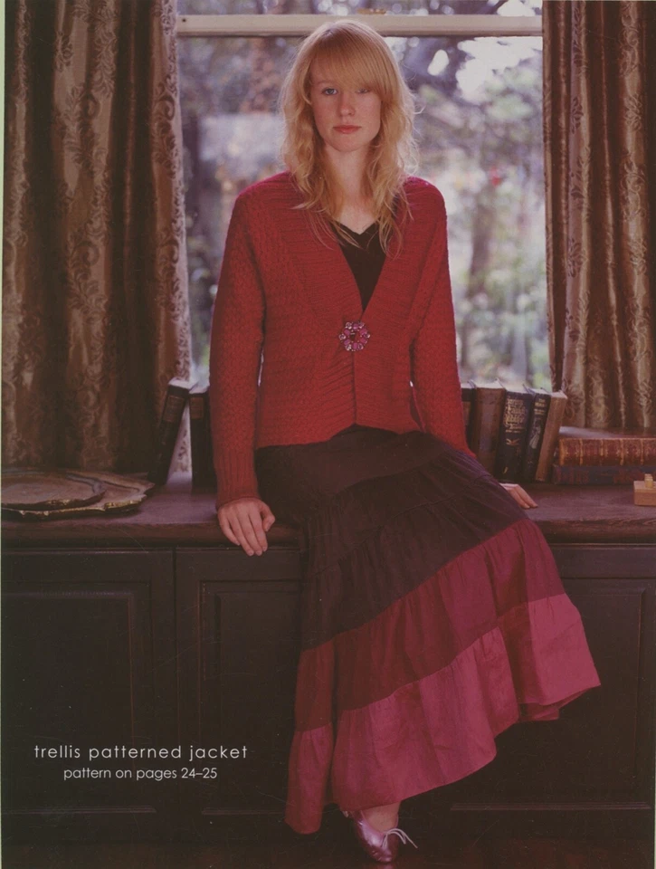 Alpaca Silk Two - Debbie Bliss Knitting Pattern Book - 12 Designs for Women - Image 3 of 4