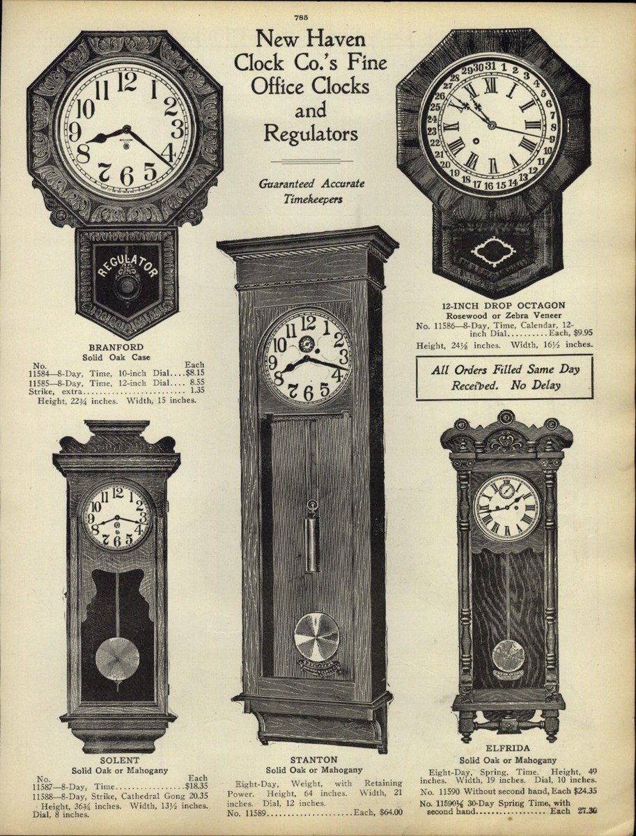 書 American Shelf & Wall Clocks Shelf Antique American Oak Wall Shelf Clock Shelf. For Sale