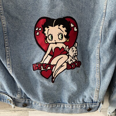 Vintage “Betty Boop 90's Denim Jacket” L | eBay