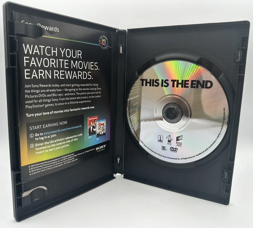 This Is the End DVD Widescreen James Franco Jonah Hill Seth Rogen 2013 - Image 3 of 3