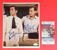 TONY RANDALL AND JACK KLUGMAN BOTH SIGNED ODD COUPLE 8