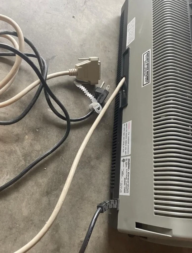 Swintec 7000 Heavy Duty Electronic Typewriter. - Image 3 of 4