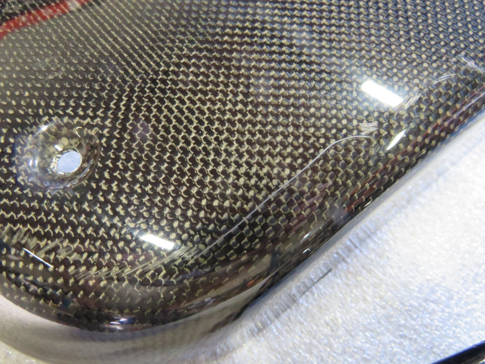 Ferrari 360, Carbon Fiber, Door Panel Pocket Pair, New, Dmg, Rtuned