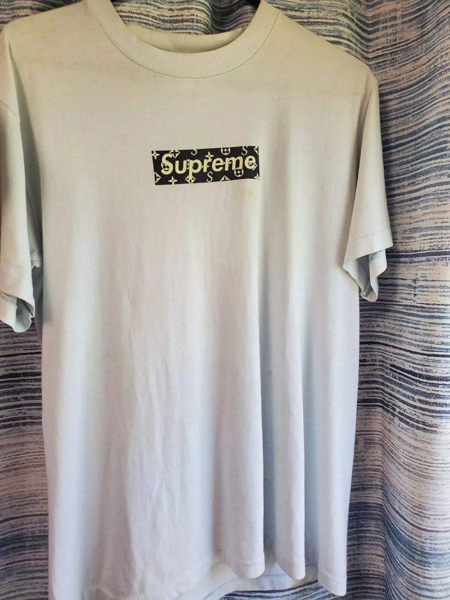 Louis Vuitton And Supreme Shirt - Vintage & Classic Tee