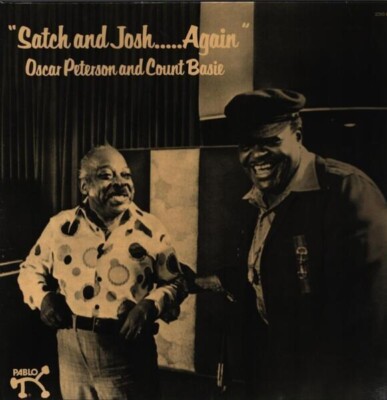 LP Oscar Peterson and Count Basie Satch and Josh...Again NEAR MINT Pablo