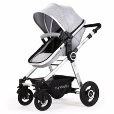 Bebecar Grand Style Plus Chrome Navy Carriage Single Seat Stroller For Sale Online Ebay