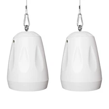 OPEN BOX:Sound Town 2-Pack 4" IP66 Pendant Ceiling Wall Mount (STPDS-4W-PAIR-R)