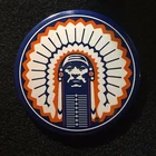 University of Illinois Chief Illiniwek Rare Vintage Button/Pin - Fighting Ilini