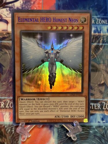 Yugioh x1 Elemental HERO Honest Neos (Blue) LDS3-EN102 1st Ed Ultra Rare (NM) - Picture 1 of 2