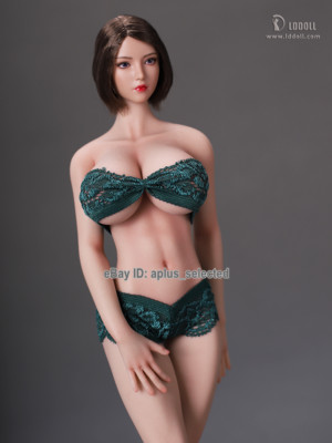 1/6 LDDOLL 28xl Female Silicone Seamless Body 12'' Action Figure fit YM Head