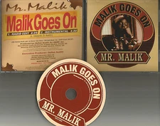 Illegal Member MR. MALIK goes on EDIT & INSTRUMENTAL PROMO DJ CD single 1995 USA