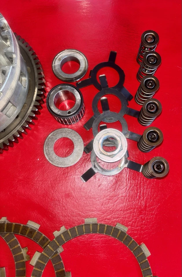 08 2007-2008 KAWASAKI NINJA ZX6R CESTA DE EMBREAGEM CUBO PACOTE DE EMBREAGEM BOM - Imagem 4 de 4