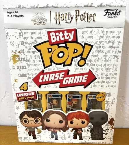 Bitty Pop HARRY POTTER Chase Game W/ LIMITED EDITION CHASE - 4 unique Bitty Pops