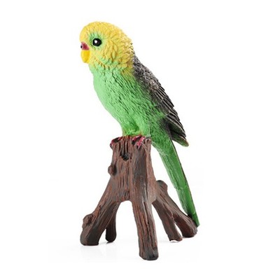 Figur Papagei innen/außen Ornament Komplex Wellensittich für die Liebe